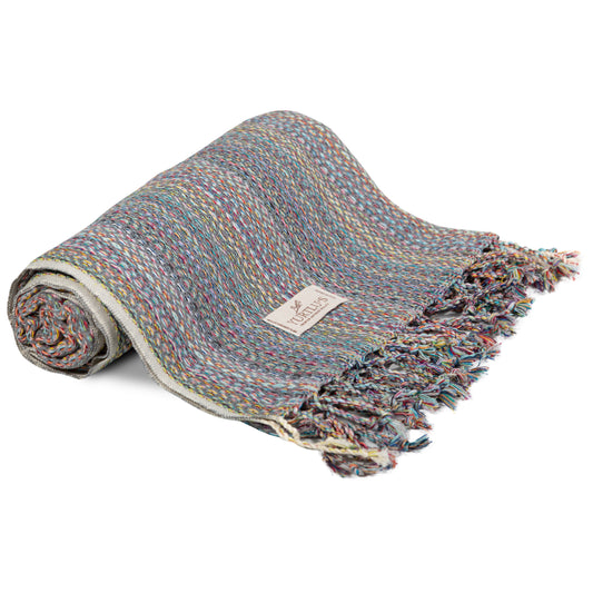 Royal Series Pre-Washed 38"x72" Turkish Towel Highly Absorbent YURTLU'S - Mix