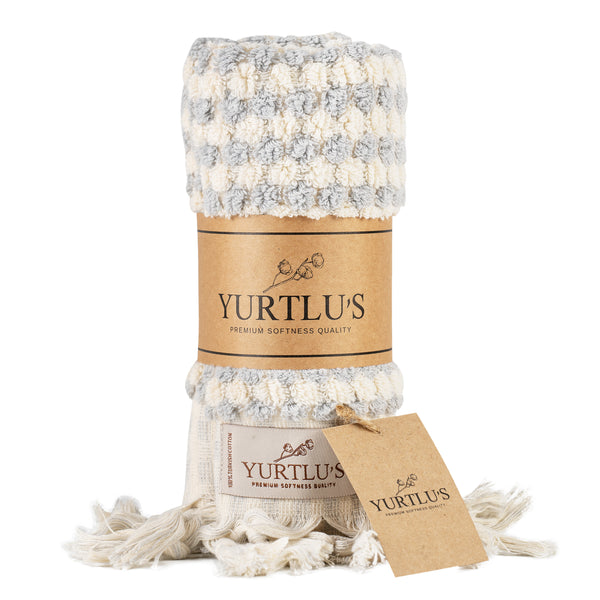 レア　未使用　Ivory購入　羊のTulu トゥル　クッションカバー　40×40 TLL-04 STONE / IVORY | Loloi Rugs